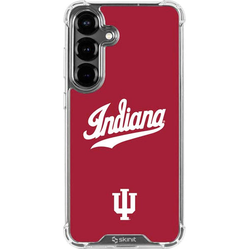 Indiana University IU Hoosiers Galaxy S26 Plus Clear Case