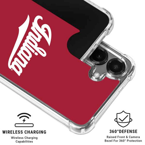Indiana University IU Hoosiers Galaxy S26 Plus Clear Case
