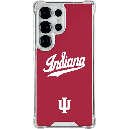 Indiana University IU Hoosiers Galaxy S26 Ultra Clear Case