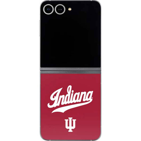 Indiana University IU Hoosiers Galaxy Z Flip6 Skin