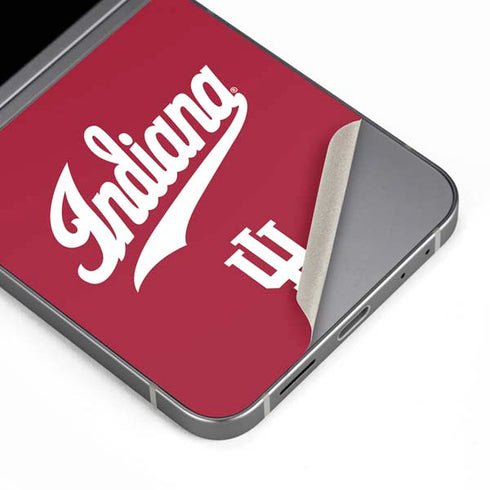 Indiana University IU Hoosiers Galaxy Z Flip6 Skin
