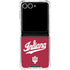 Indiana University IU Hoosiers Galaxy Z Flip7 Clear Case