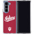 Indiana University IU Hoosiers Galaxy Z Fold5 5G Clear Case