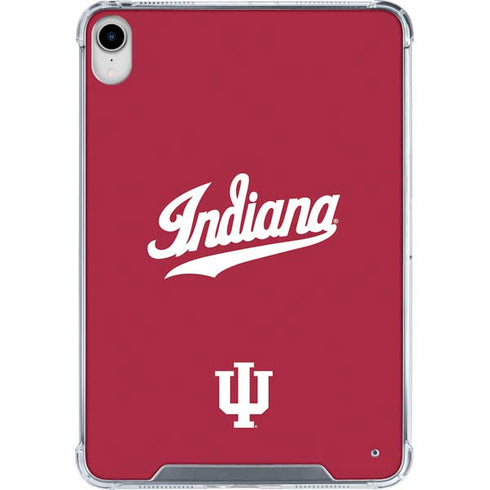 Indiana University IU Hoosiers iPad 11th Gen (2025) Clear Case