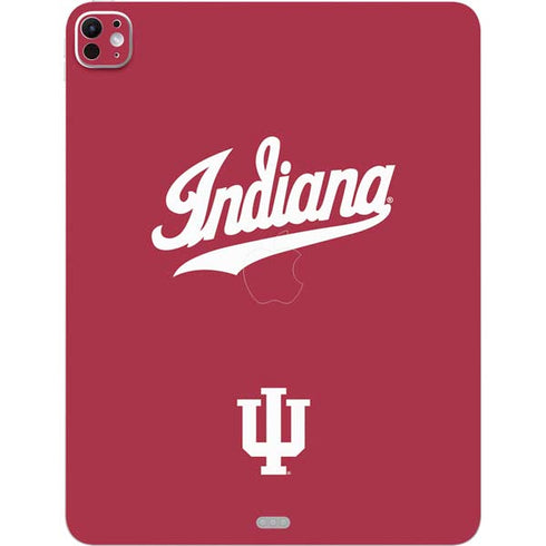 Indiana University IU Hoosiers iPad Pro 13in M4 (2024) Skin