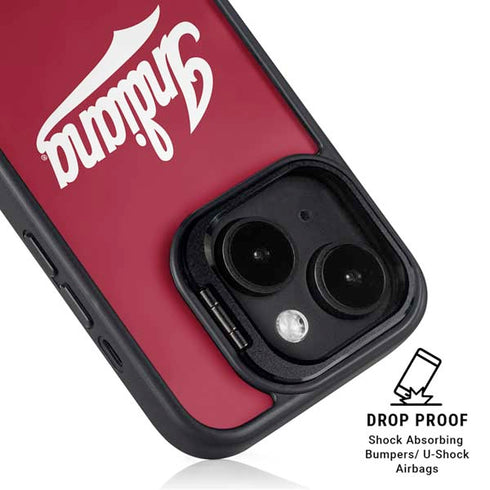 Indiana University IU Hoosiers iPhone 14 Kickstand Case