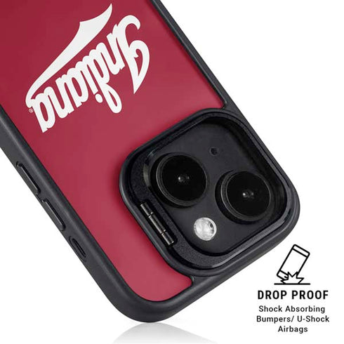 Indiana University IU Hoosiers iPhone 14 Plus Kickstand Case