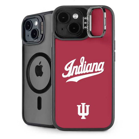 Indiana University IU Hoosiers iPhone 15 Kickstand Case