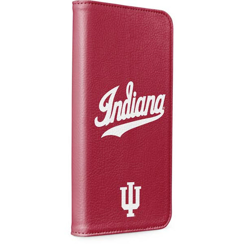 Indiana University IU Hoosiers iPhone 15 Plus Folio Case