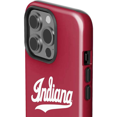 Indiana University IU Hoosiers iPhone 15 Pro Impact Case