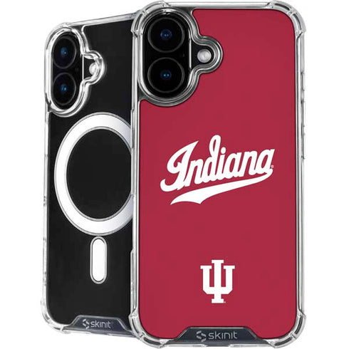 Indiana University IU Hoosiers iPhone 16 MagSafe Case