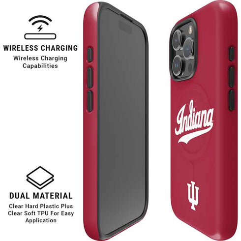Indiana University IU Hoosiers iPhone 16 Pro Magsafe Impact Case