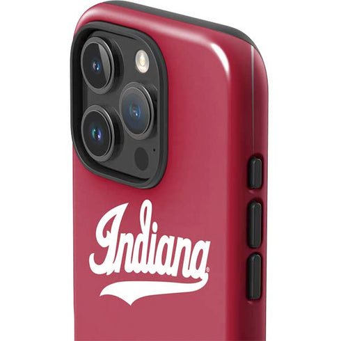 Indiana University IU Hoosiers iPhone 16 Pro Max Impact Case