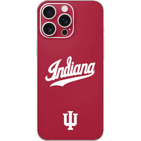 Indiana University IU Hoosiers iPhone 16 Pro Max Skin