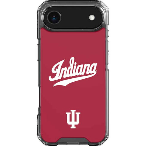 Indiana University IU Hoosiers iPhone 17 Air Clear Case