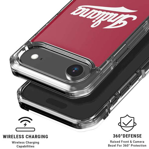 Indiana University IU Hoosiers iPhone 17 Air Clear Case