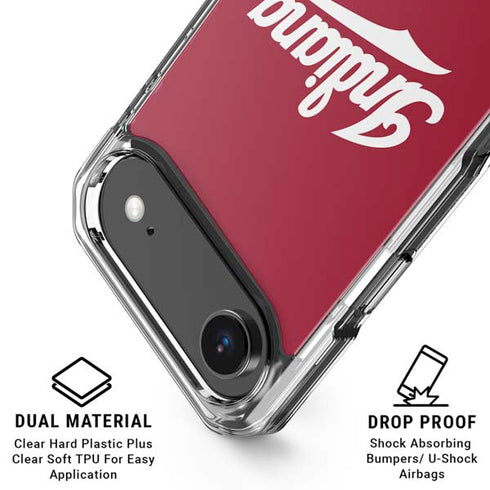 Indiana University IU Hoosiers iPhone 17 Air Clear Case