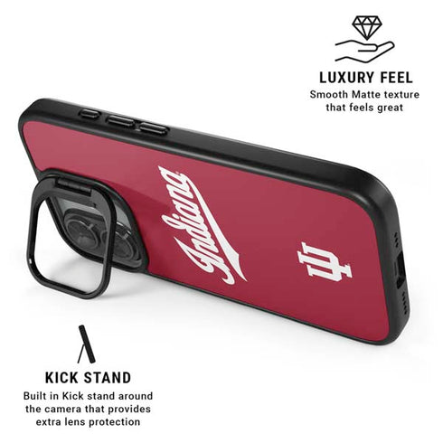Indiana University IU Hoosiers iPhone 17 Kickstand Case