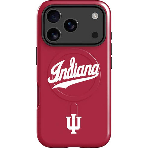 Indiana University IU Hoosiers iPhone 17 Pro Magsafe Impact Case