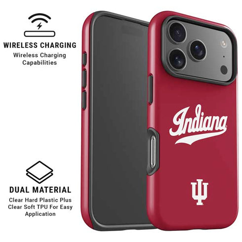 Indiana University IU Hoosiers iPhone 17 Pro Magsafe Impact Case