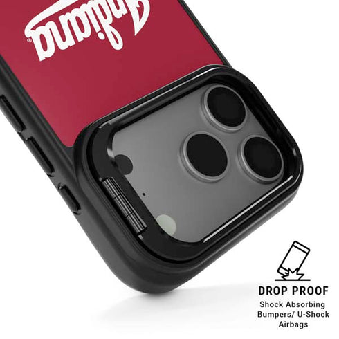 Indiana University IU Hoosiers iPhone 17 Pro Max Kickstand Case