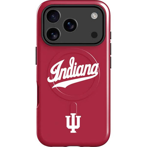 Indiana University IU Hoosiers iPhone 17 Pro Max Magsafe Impact Case