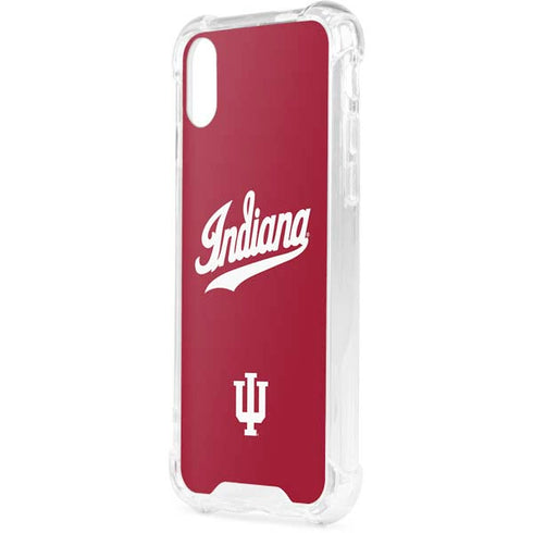 Indiana University IU Hoosiers iPhone XS Clear Case