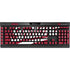 Indiana University IU Hoosiers K95 RGB PLATINUM Mechanical Gaming Keyboard Skin