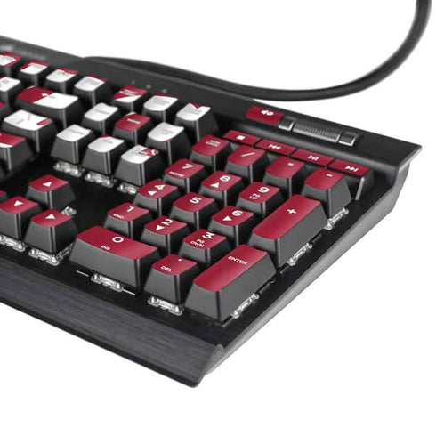Indiana University IU Hoosiers K95 RGB PLATINUM Mechanical Gaming Keyboard Skin
