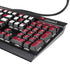 Indiana University IU Hoosiers K95 RGB PLATINUM Mechanical Gaming Keyboard Skin