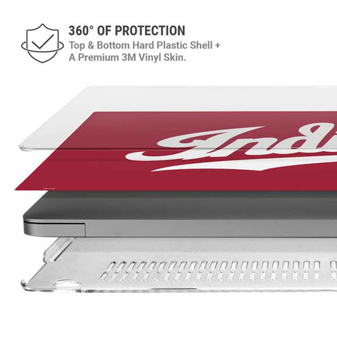 Indiana University IU Hoosiers MacBook Pro 14in (2021-24) Case plus Skin