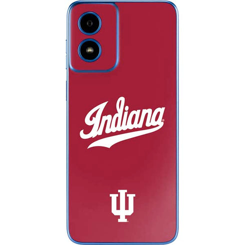 Indiana University IU Hoosiers Moto G Play 4G (2024) Skin