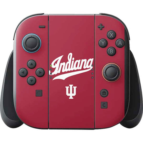 Indiana University IU Hoosiers Nintendo Switch 2 (2025) with Joy-Con Skin