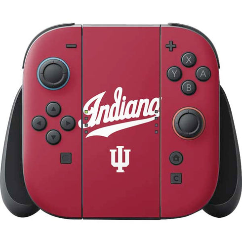 Indiana University IU Hoosiers Nintendo Switch 2 (2025) Joy-Con Controller Skin