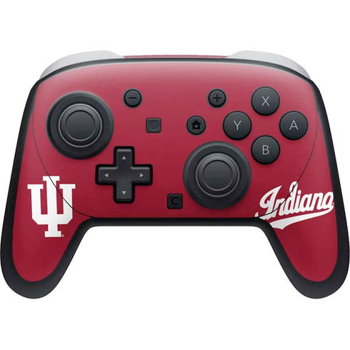 Indiana University IU Hoosiers Nintendo Switch 2 (2025) Pro Controller Skin