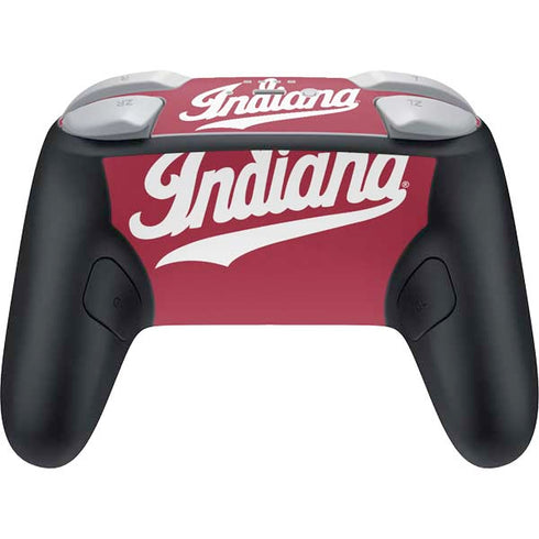 Indiana University IU Hoosiers Nintendo Switch 2 (2025) Pro Controller Skin