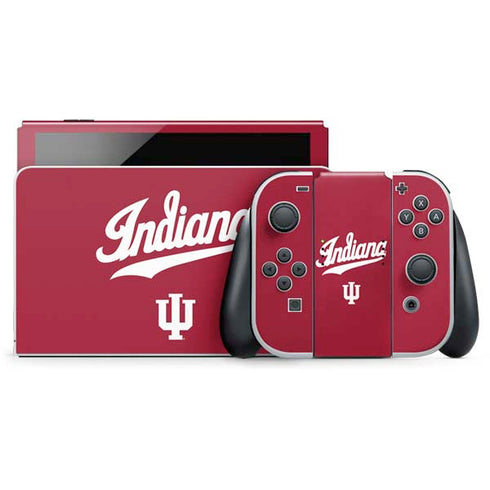 Indiana University IU Hoosiers Nintendo Skins