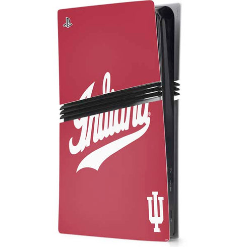 Indiana University IU Hoosiers PS5 Pro Console Skin