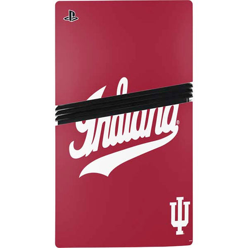 Indiana University IU Hoosiers PS5 Pro Console Skin