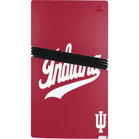 Indiana University IU Hoosiers PS5 Pro Console Skin