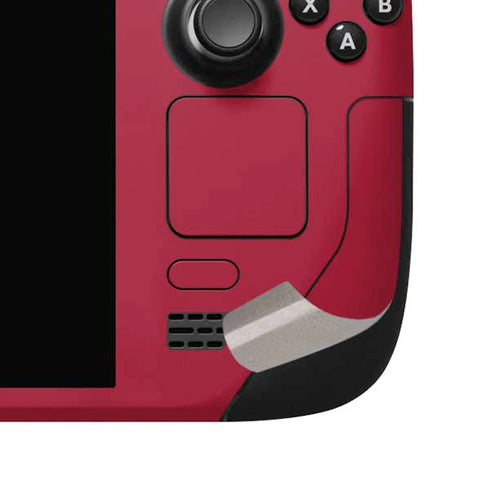Indiana University IU Hoosiers Steam Deck Handheld Gaming Computer OLED Skin