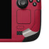 Indiana University IU Hoosiers Steam Deck Handheld Gaming Computer OLED Skin