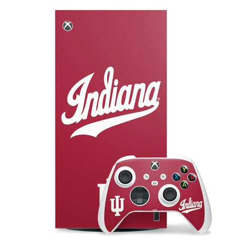 Indiana University IU Hoosiers Xbox Series X Skins
