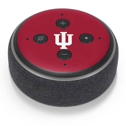 Indiana University IU Logo Amazon Echo Dot Skin