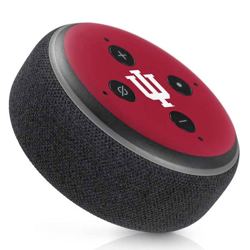 Indiana University IU Logo Amazon Echo Dot Skin