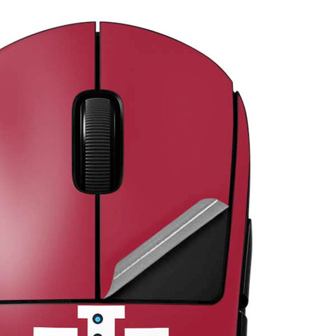 Indiana University IU Logo G Pro Wireless Gaming Mouse Skin