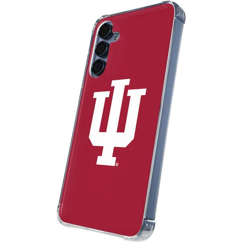 Indiana University IU Logo Galaxy A55 5G Clear Case