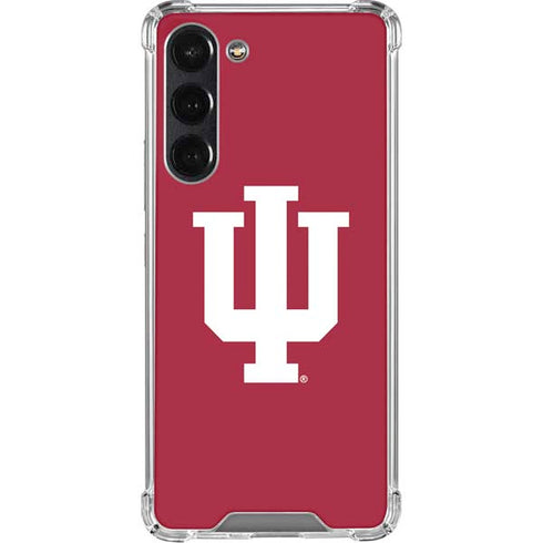 Indiana University IU Logo Galaxy S24 FE Clear Case