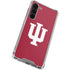 Indiana University IU Logo Galaxy S24 FE Clear Case
