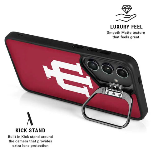 Indiana University IU Logo Galaxy S25 Kickstand Case